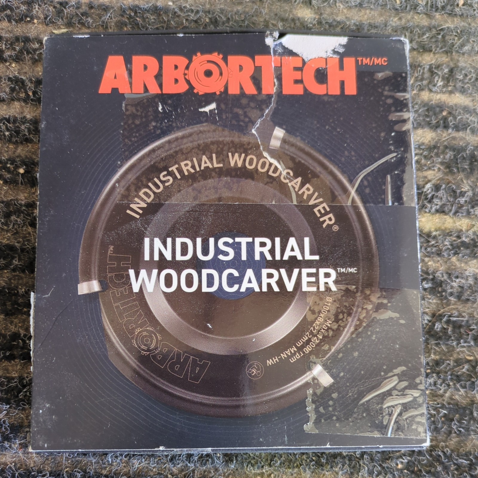 Arbortech Ind Fg 100 Industrial Woodcarver Blade New Sealed Suits 5/8
