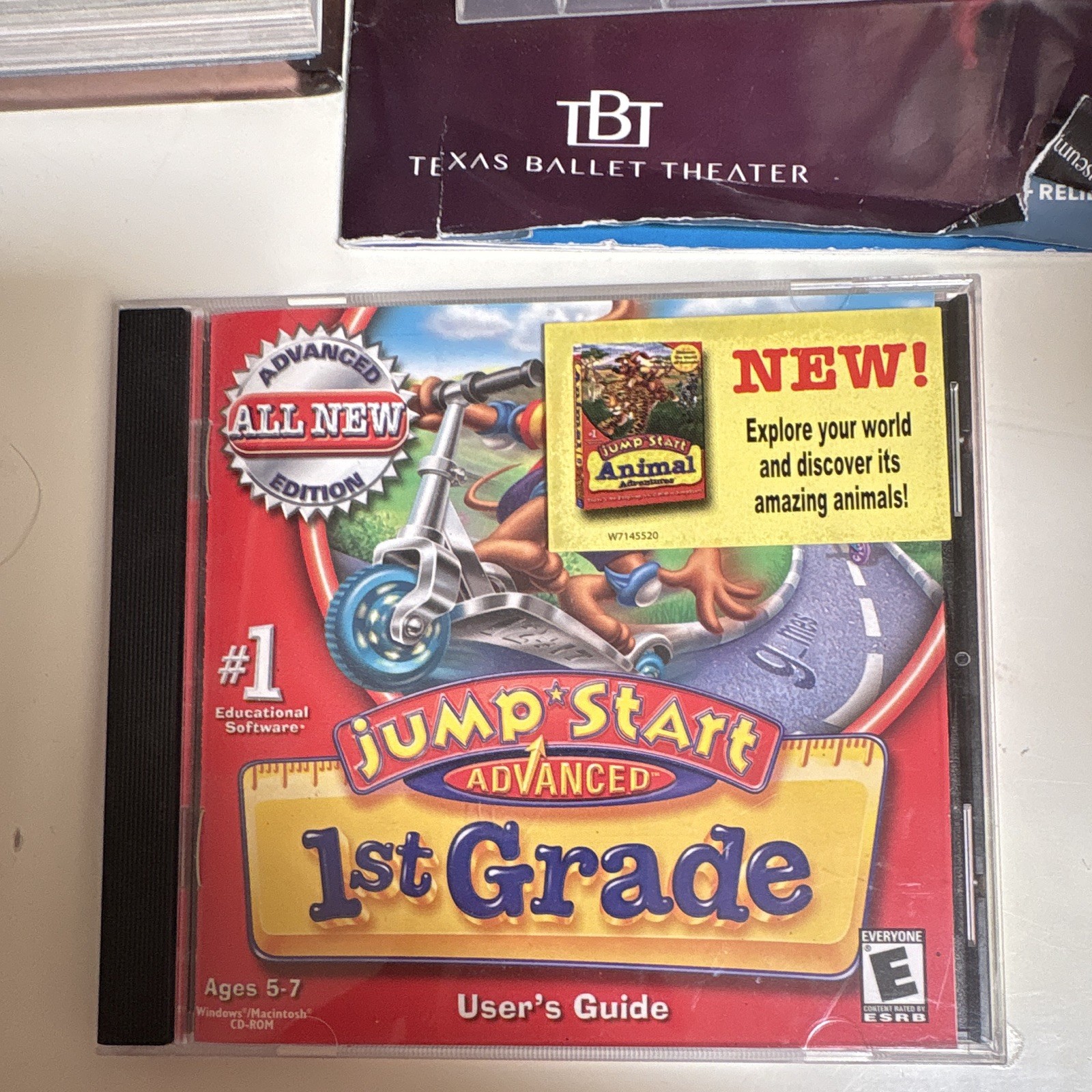 JumpStart Advanced 1st Grade Educational Software CD-ROM for Windows/Mac English