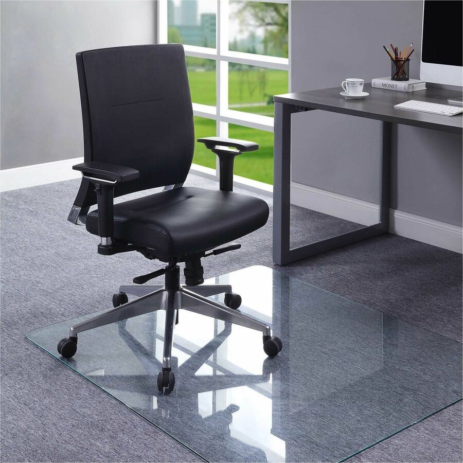 Lorell Tempered Glass Chairmat (llr-82834) (llr82834)