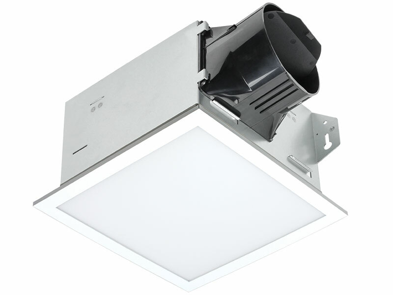 Delta BreezIntegrity 100 CFM Exhaust Bath Fan/Edge-lit Dimmable LED Ligh