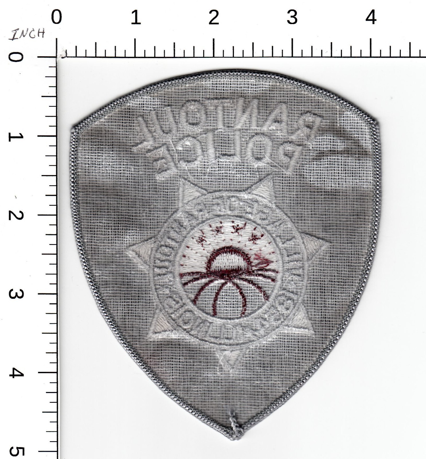 RANTOUL ILLINOIS POLICE COLLECTIBLE PATCH