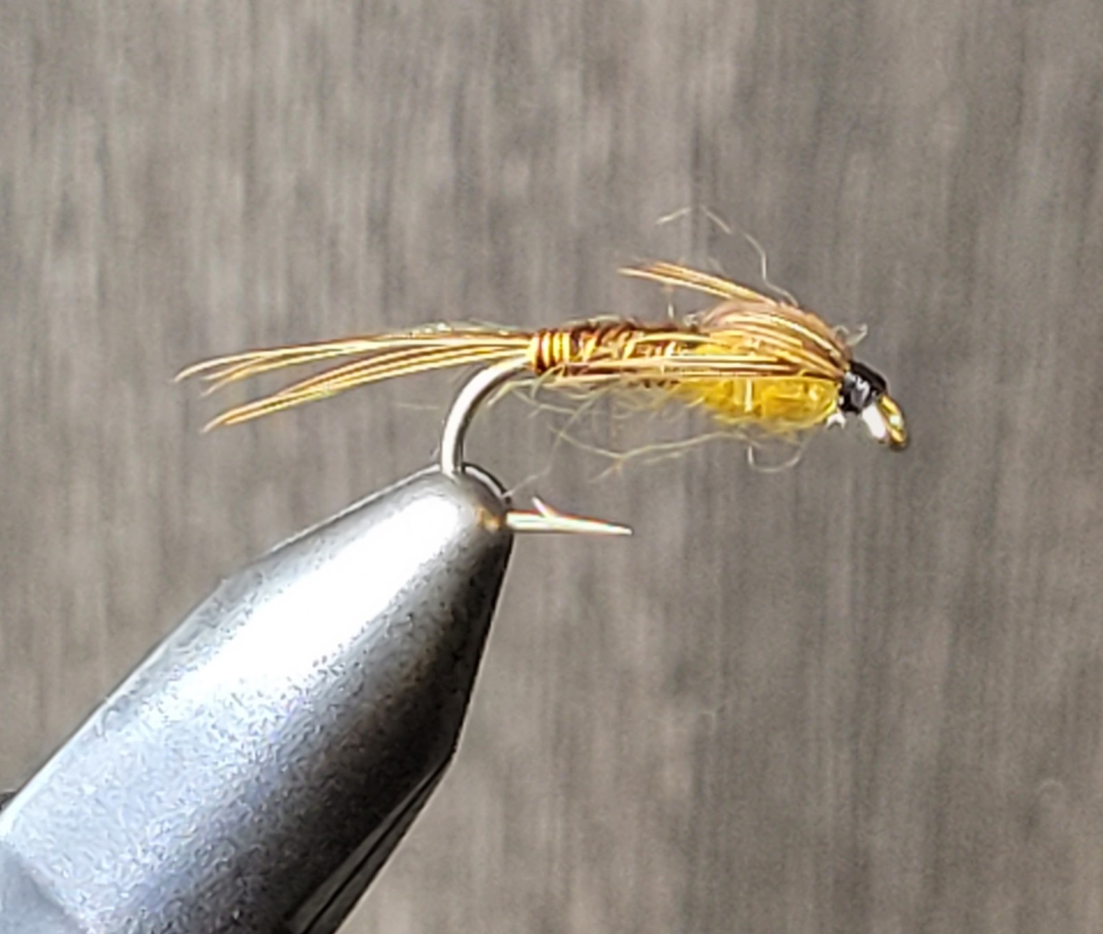 PHEASANT TAIL No Peacock -Dubbed Nymph Fly Fishing Flies, 1 Fly, You Choose Size