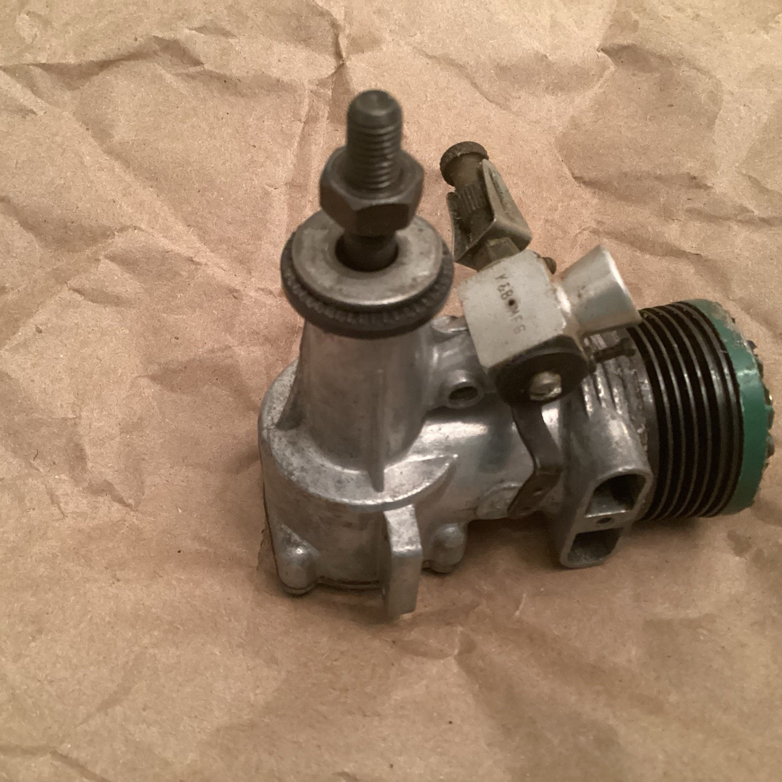 Vintage Torpedo 35 RC Carbo Engine Bench Tested