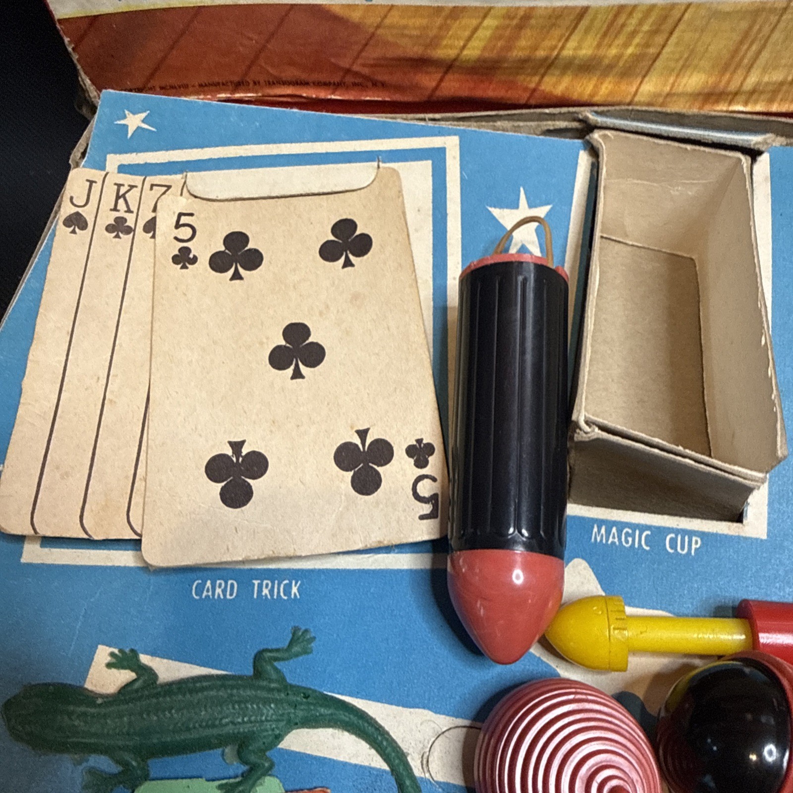 Rare Vintage 1958 Transogram Magic Kit Incomplete With Extras