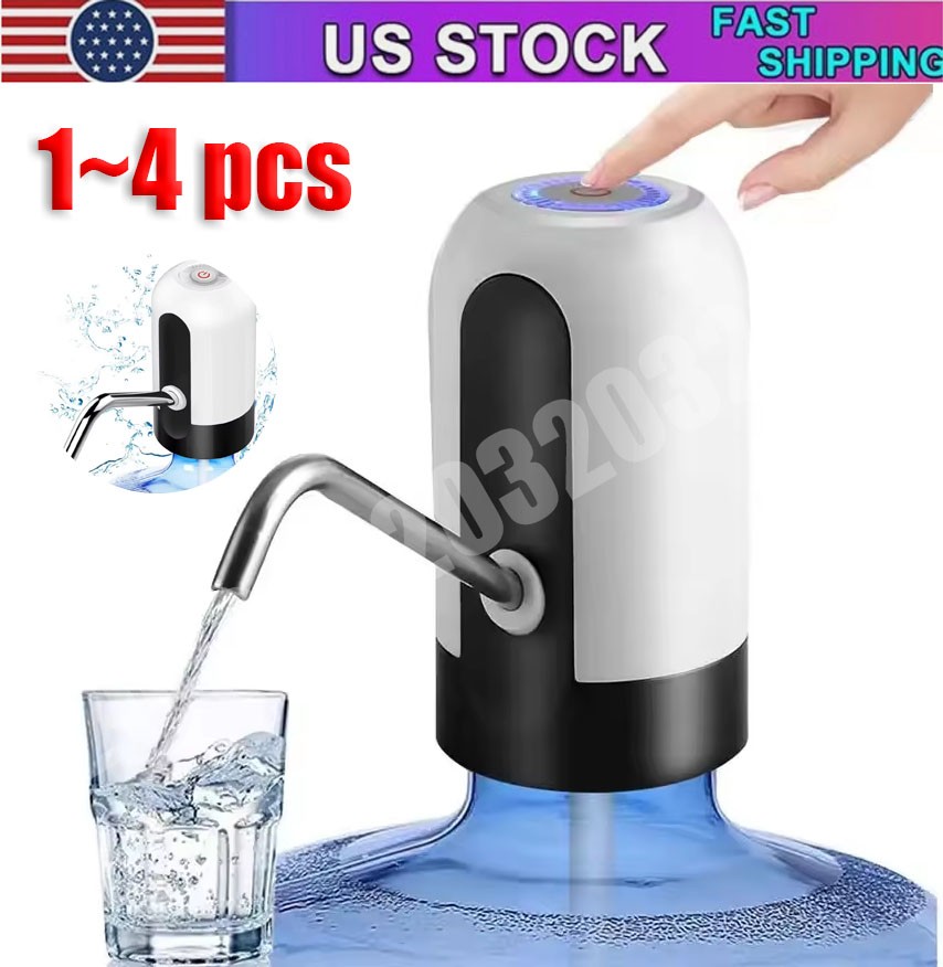 Water Bottle Switch Pump Electric Automatic Universal Dispenser 5 Gallon USB New