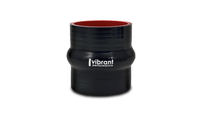 Vibrant Performance 2732 Hump Hose Coupler 2.50" I.D. x 3.00" long - Black