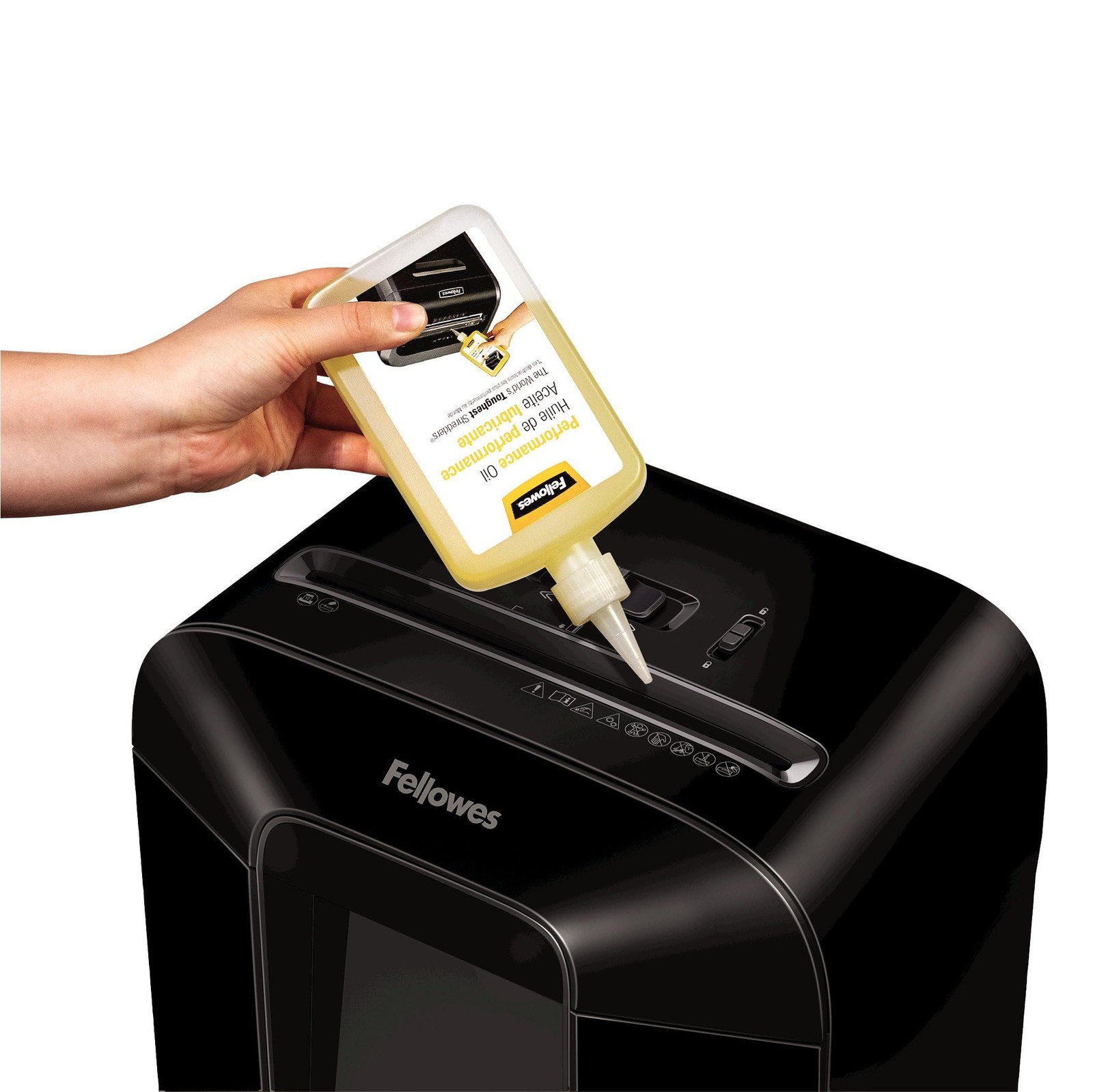 Fellowes Powershred Performance Shredder Oil, 12 oz. Single, Jam Prevention