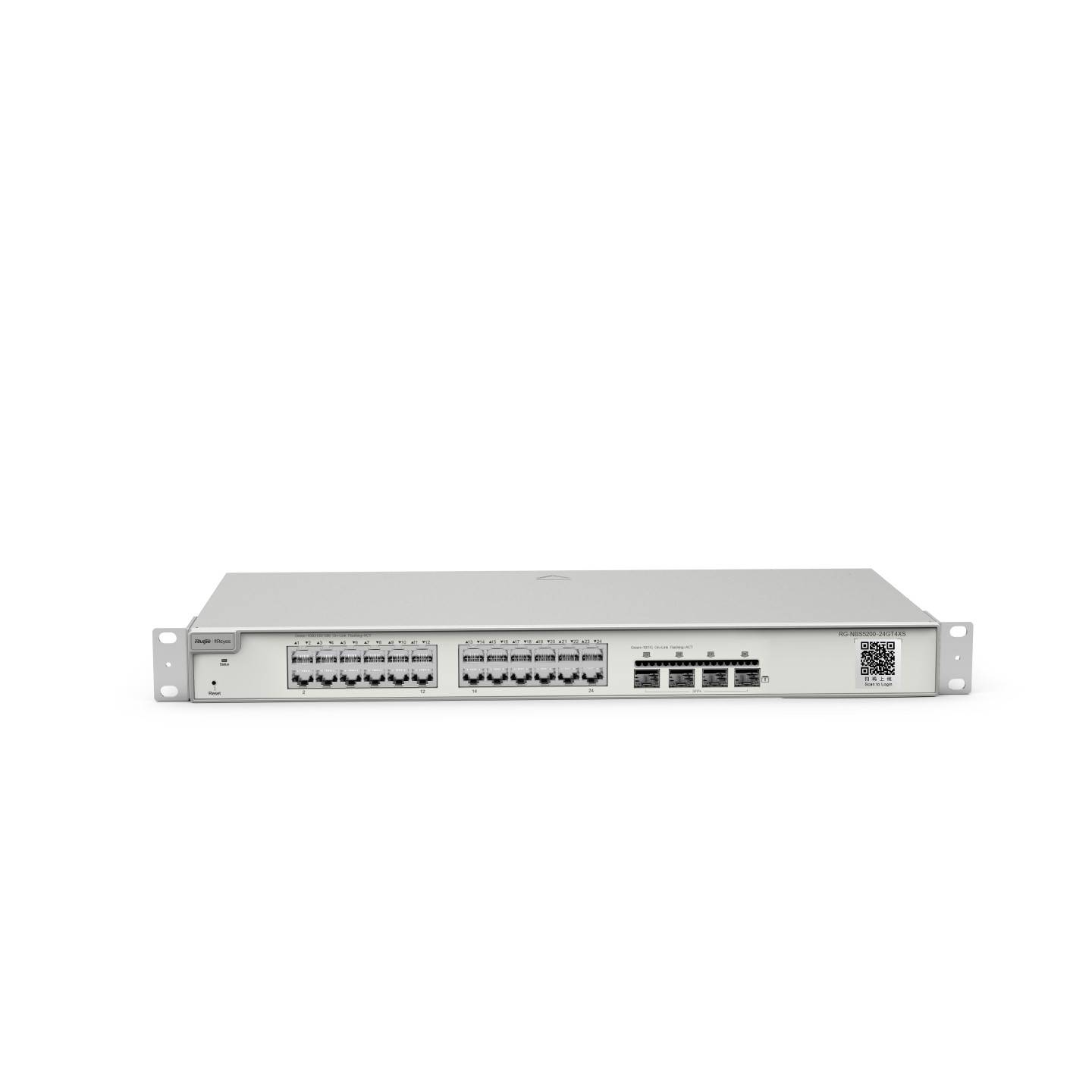 Reyee RG-NBS5200-24GT4XS, 24-port Gigabit Layer 3 Non-PoE Switch, 4 SFP+ Uplink
