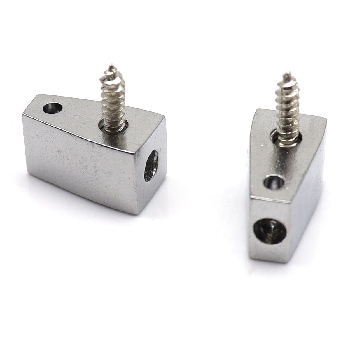 4 String Headless Bass Nut Single String Nut for 4 String Electric Bass Silver