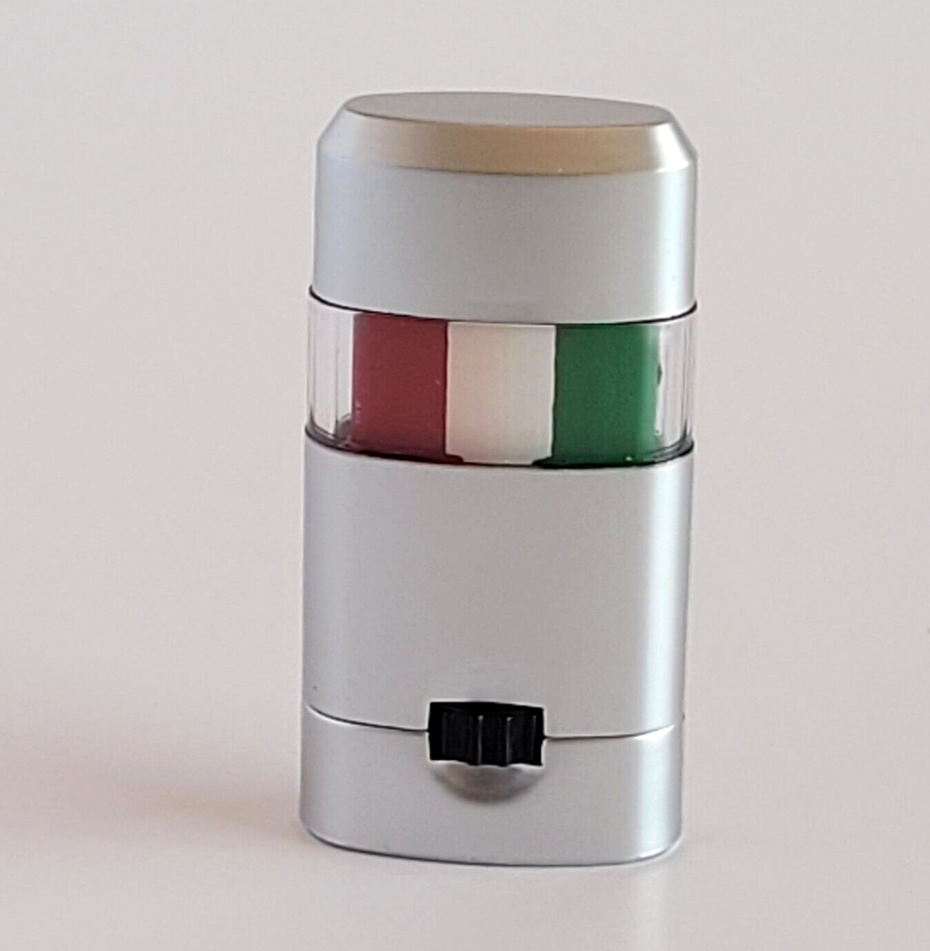 Mexico Italy Flag 3 Color Face Paint Stick Green White Red Smooth Unisex NEW