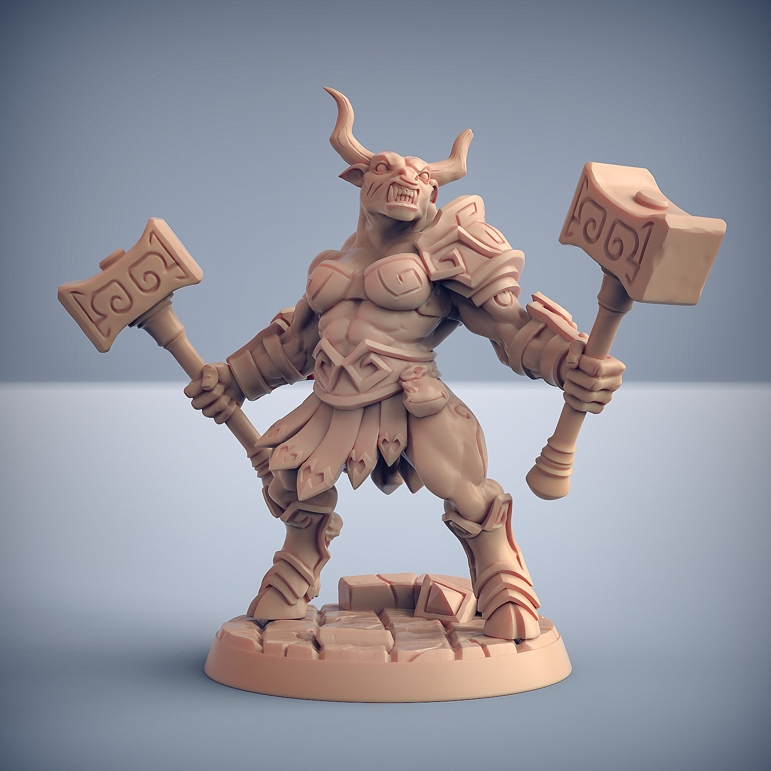 Labyrinth Minoc E v1 - Minotaur - Artisan Guild Fantasy Dungeons & Dragons Mini