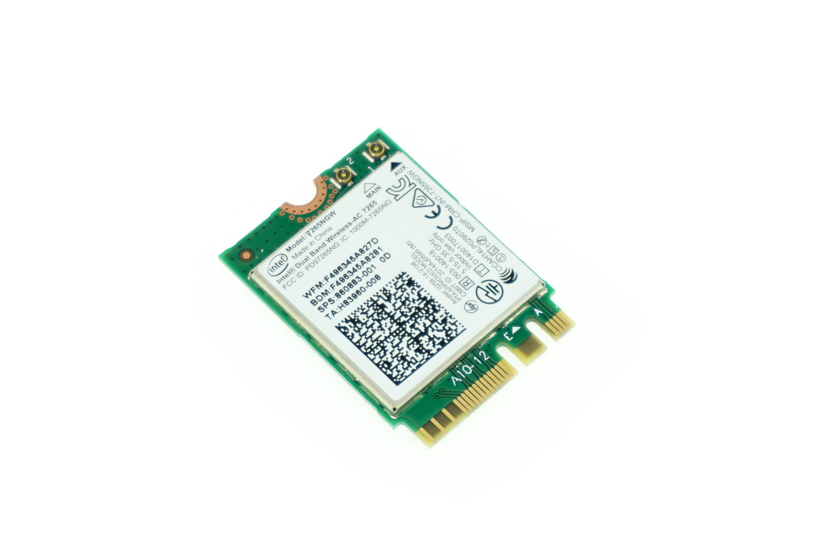 860883-001 7265NGW GENUINE HP WIRELESS BLUETOOTH CARD PAVILION 15-CC (CB71)