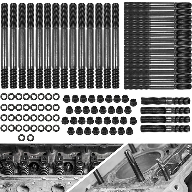Cylinder Head Stud Kit for Chevy Small Block SBC 265 267 283 302 305 307 327 350