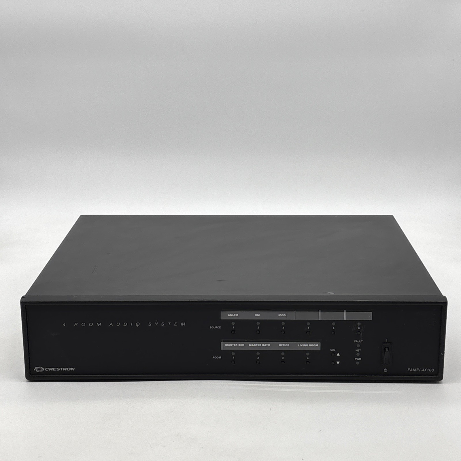 Crestron 4 Room Audio System PAMPI-4X100 Untested NonWorking As-Is ￼
