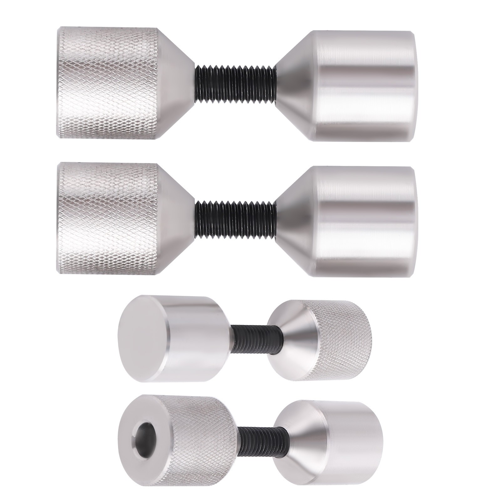 Flange 2 Two Holes Pin Pins Stainless Steel- 1-1/8'' 1-5/8'' Diameter 4pcs Kit