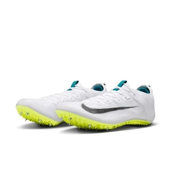 Nike Zoom Superfly Elite 2 Flyknit White Track Sprint FZ9662-100 Multi Size