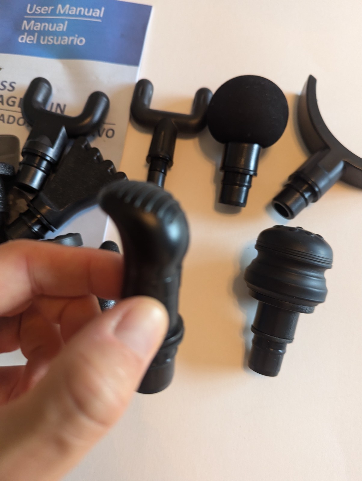 Crane Massage Gun - Attachments Only - See Video