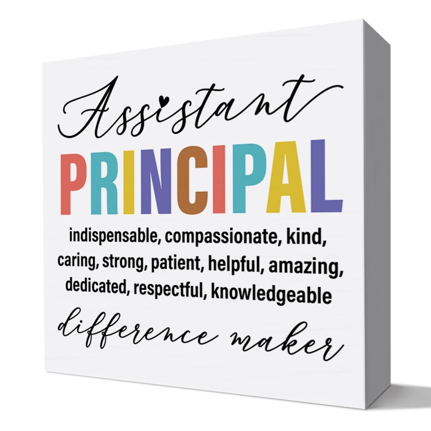 Assistant Principal Desk Decor, Assistant Principal Thank You Appreciation Gi...