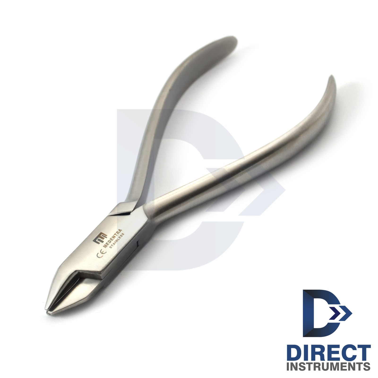 Dental Aderer Plier 12.5cm Three Prong Wire Bending Orthodontic Laboratory Tools