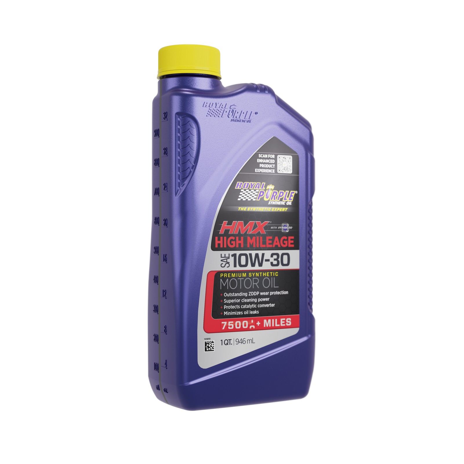 Royal Purple 11746 HMX SAE 10W-30 High-Mileage Synthetic Motor Oil