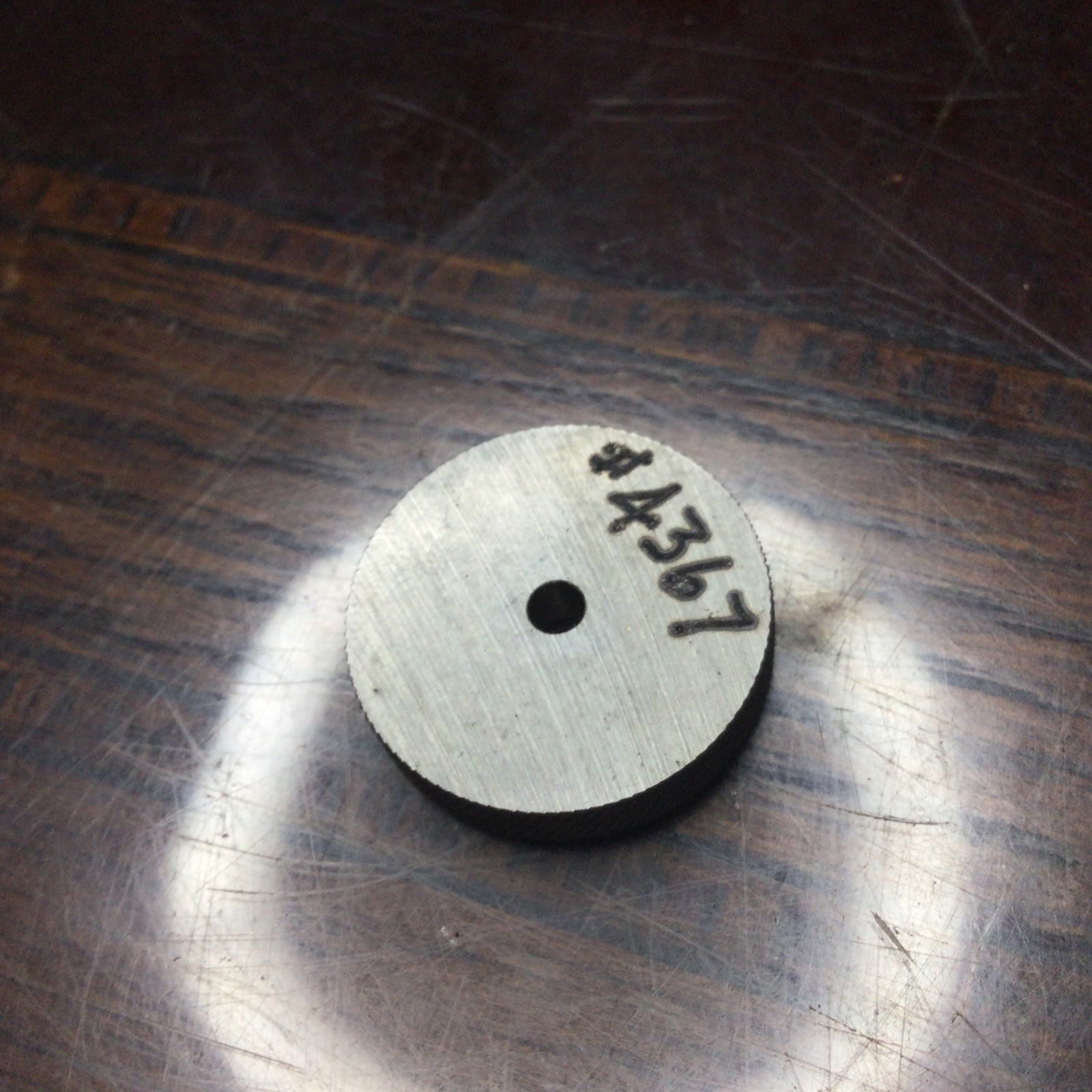 Dundick Class Z 3.12mm Plain Smooth Bore RING GAGE (RT34)