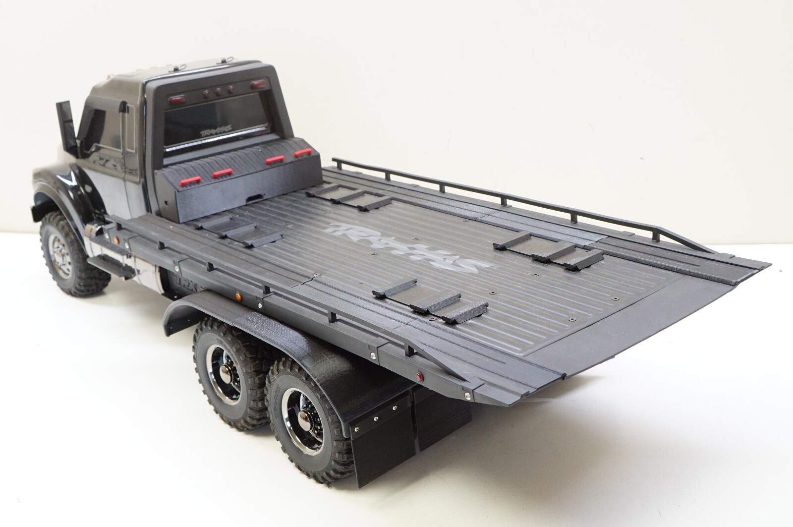 Dually / Single Fender Wheel Well w/ Mud Flaps For Traxxas TRX-6 Flatbed Hauler