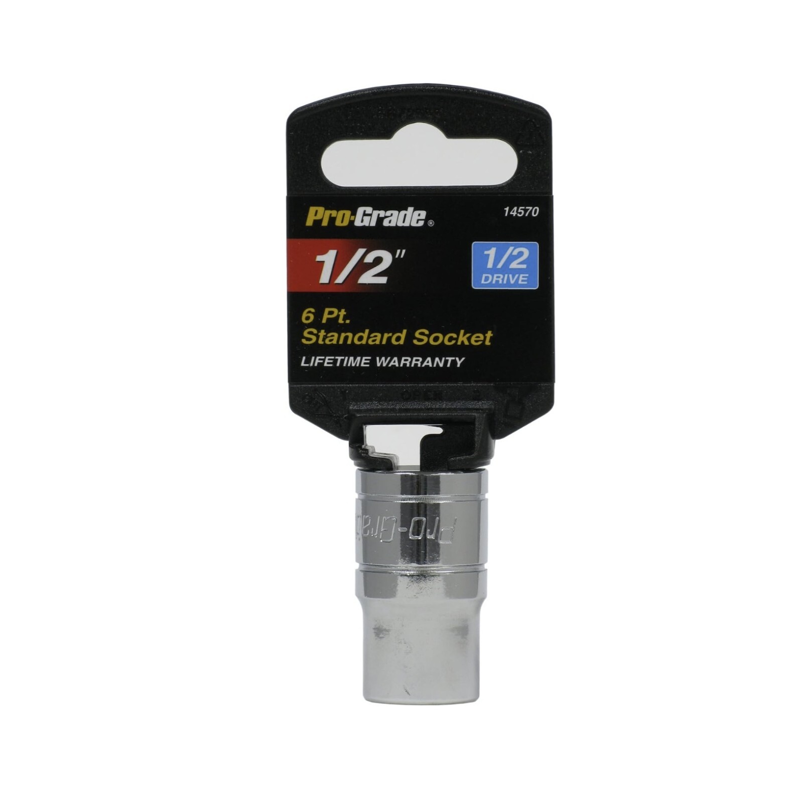 Pro Grade 14570 Socket 1/2" with 3/8" Drive 6 Points SAE with Free Shipping