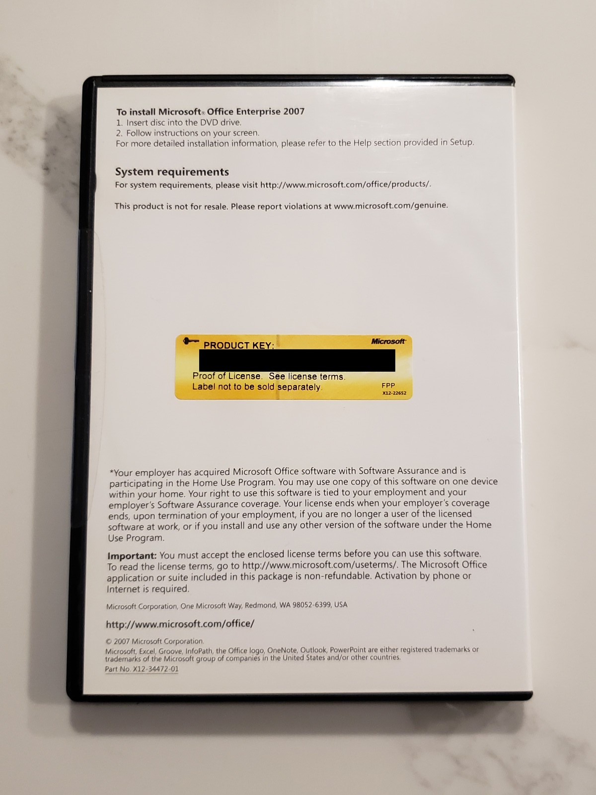 Microsoft Office Enterprise Home Use Program With Key TESTED WORKING