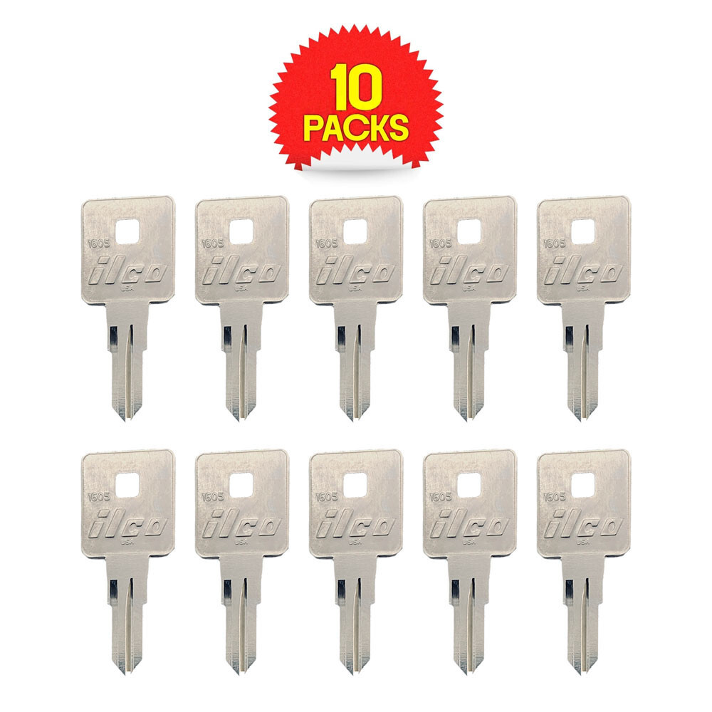 1605 Key Blank – Nickel