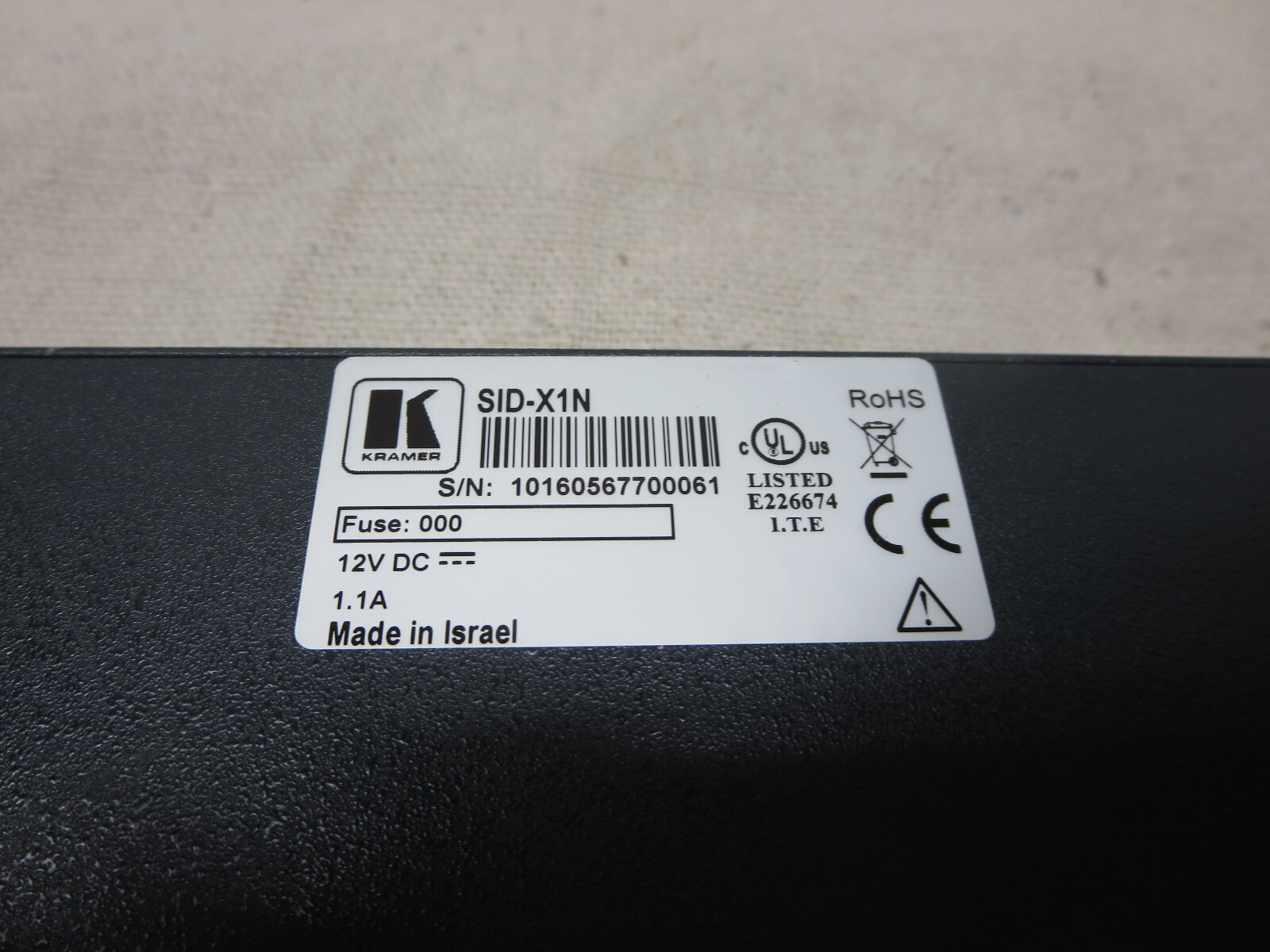 Kramer SID-X1N HDMI DP DVI VGA Auto switcher cat5 extender TX & RX HD