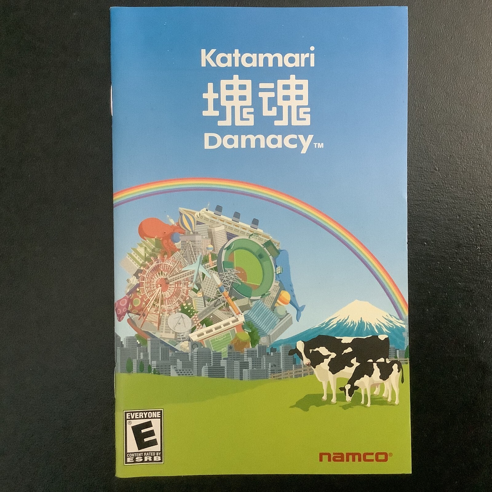 Katamari Damacy PS2 PlayStation 2 Instruction Manual Only