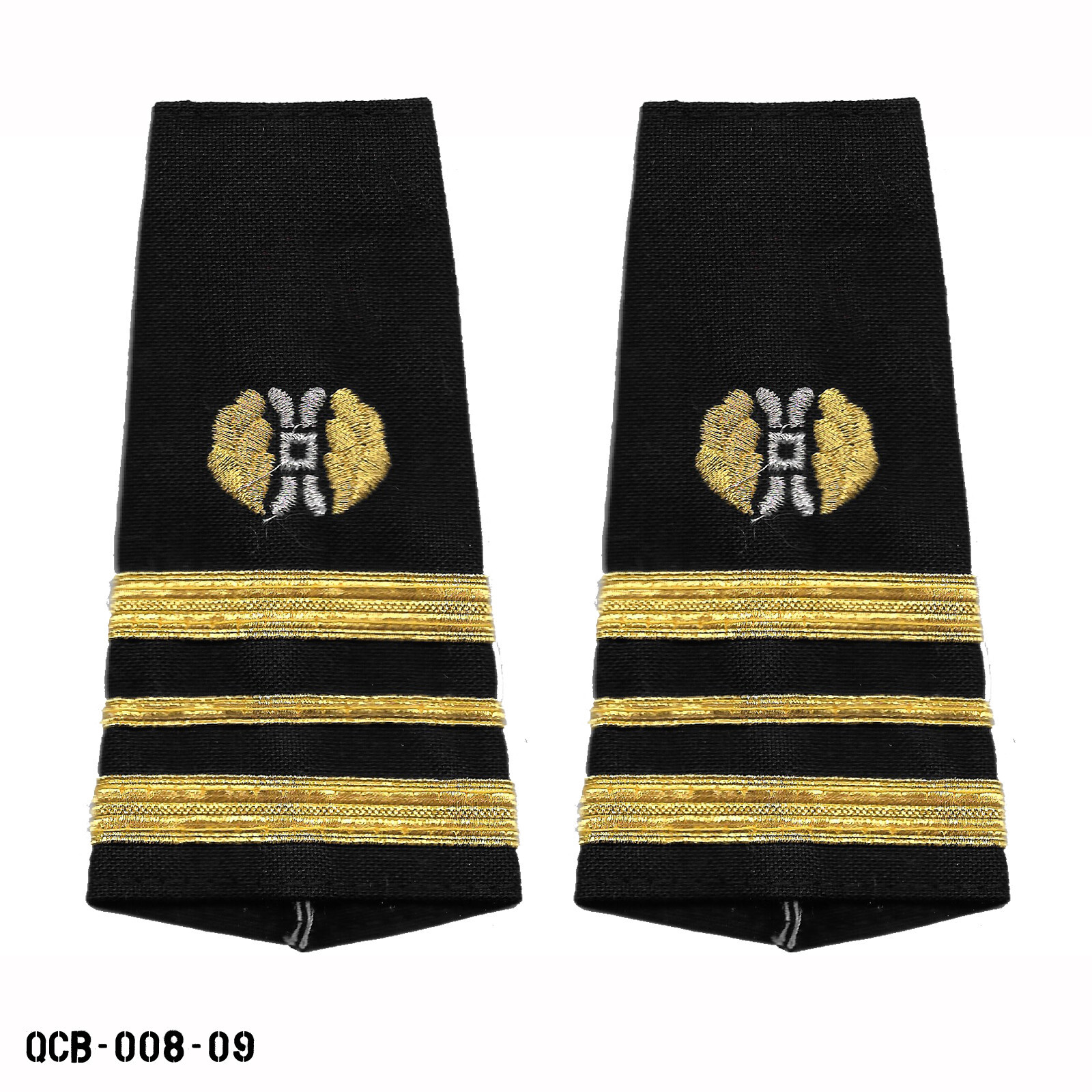 PAIR US Navy LCDR O-4 Lieutenant Commander JAG Corps Soft Shoulder Marks ~ USA
