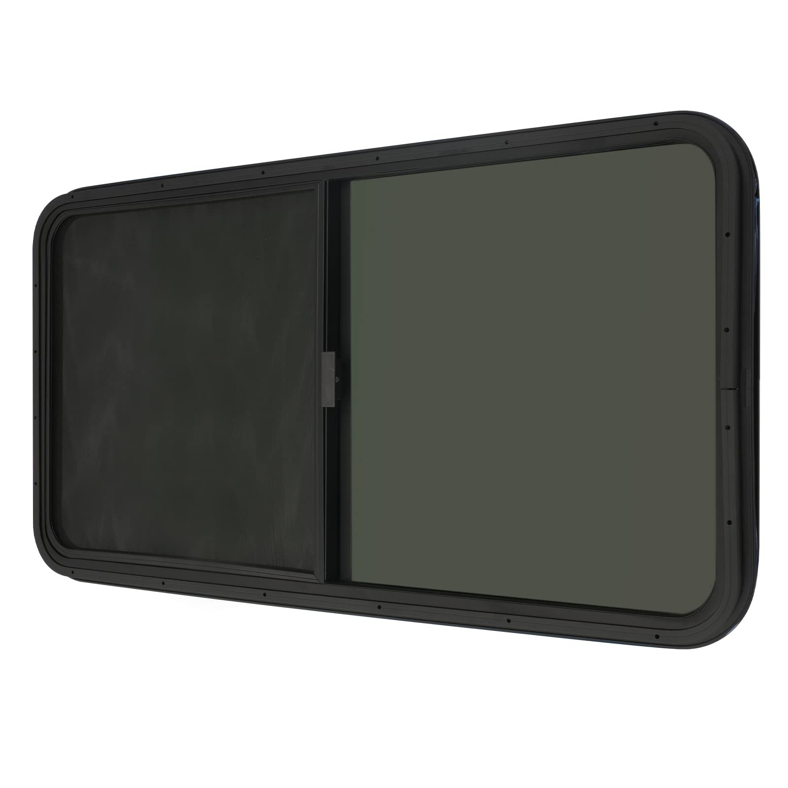 RV Window 24"x20" Full Set Teardrop Horizontal Slide
