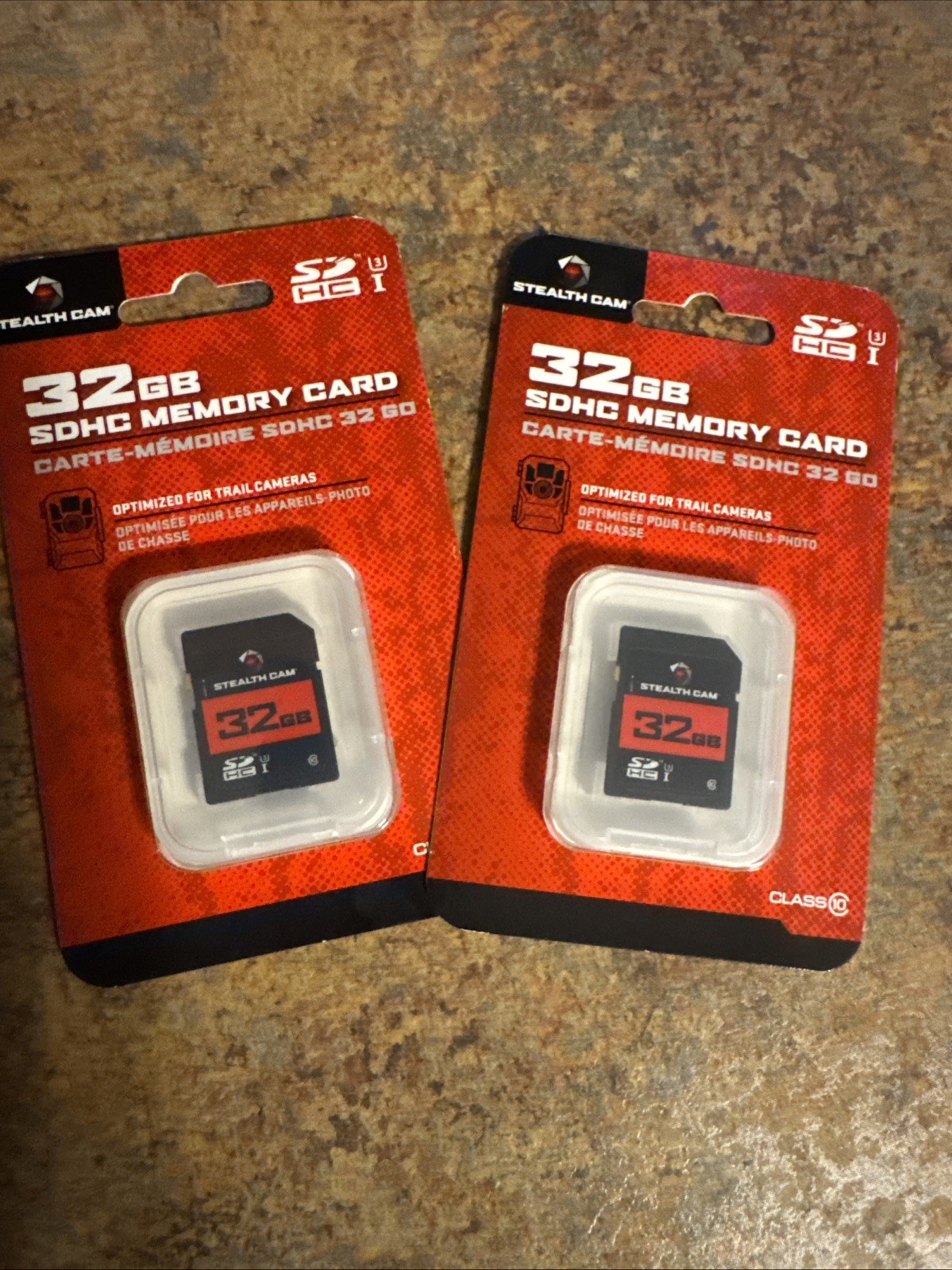 2 Stealth Cam 32GB SDHC Class 10 Memory Card Like Stealth, Defend, HME