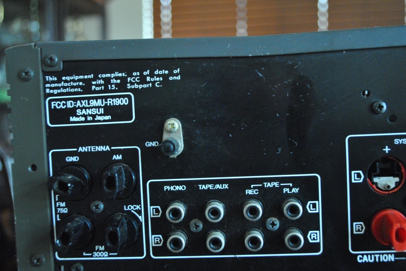 vintage sansui r5
