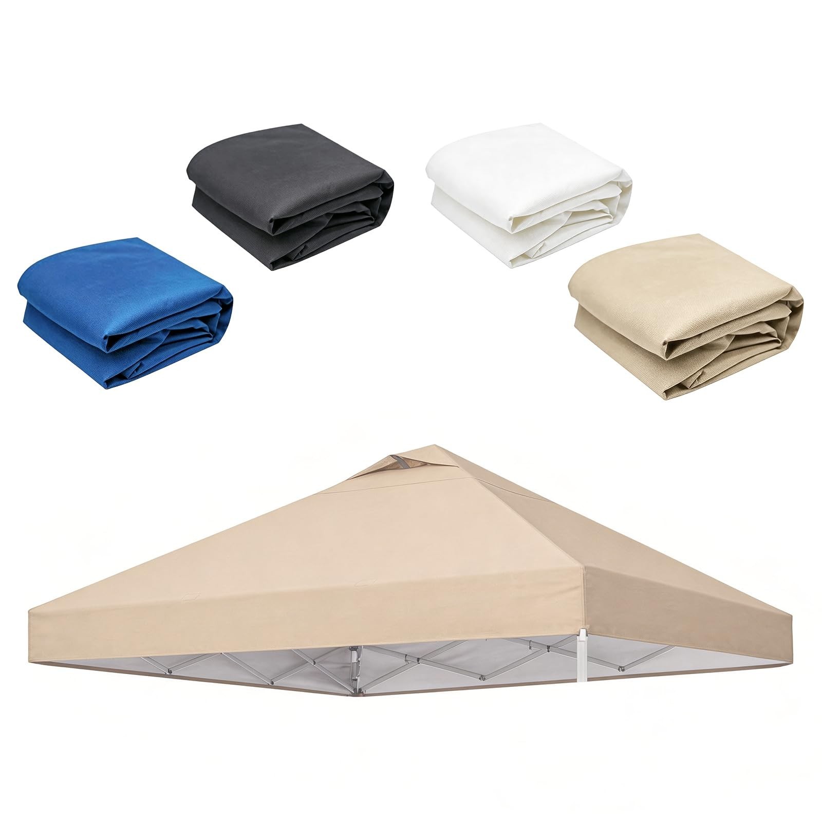 10x10ft Replacement Canopy Top with Air Vent— Instant Canopy Top Cover ONL