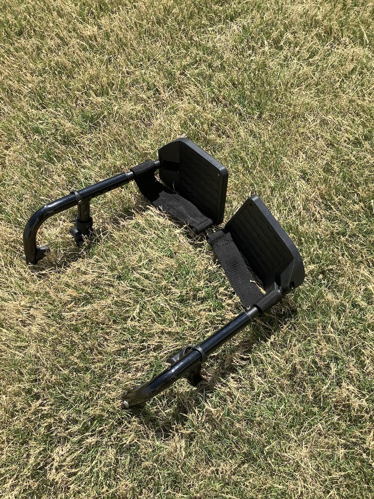 Ki Mobility wheelchair footrets. Pair. Black