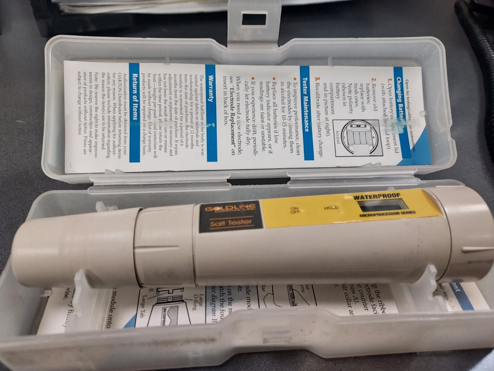 Oaklon Waterproof Salt Testr 35661-52