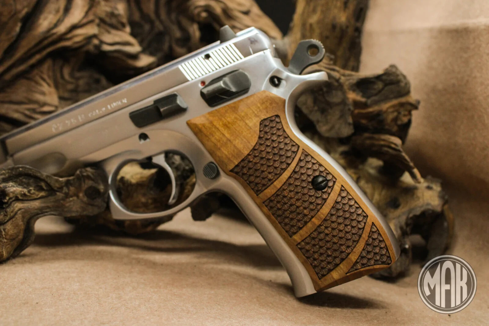 CZ 75 75B 85 85B SP-01 Grips New Made Hand Set Wood Walnut Turkish Full Size