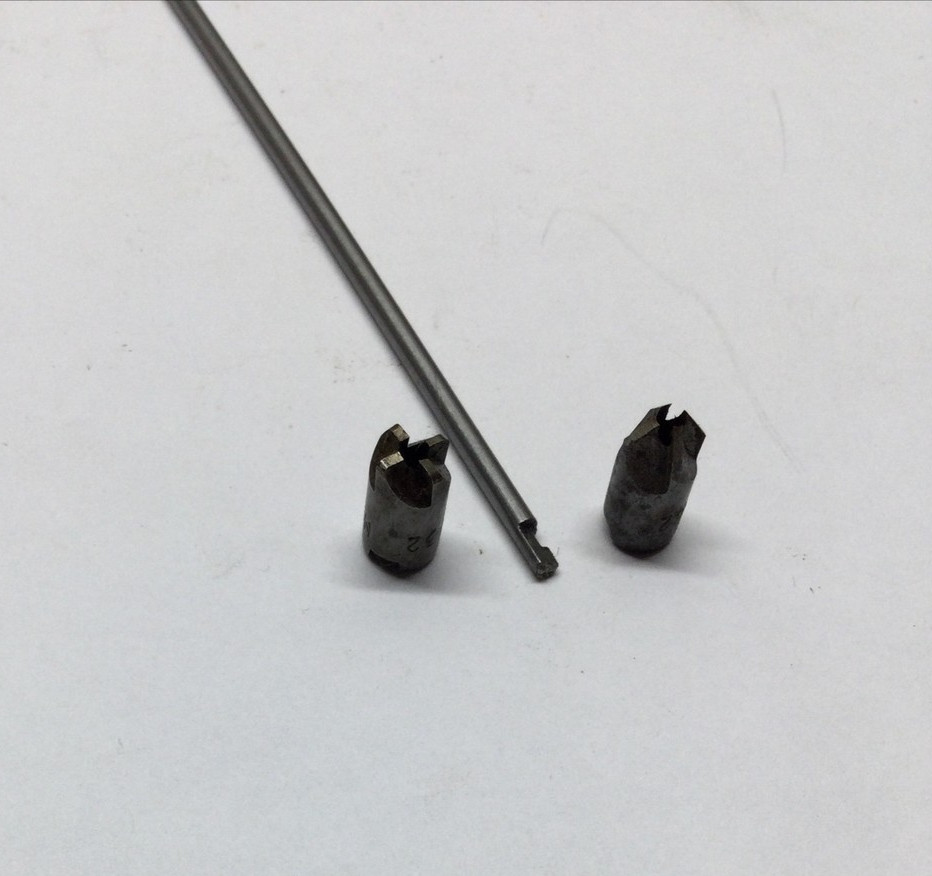 1/4" Reverse Counterbore & Reverse 82 Degree Countersink Cutter with 6" Arbor