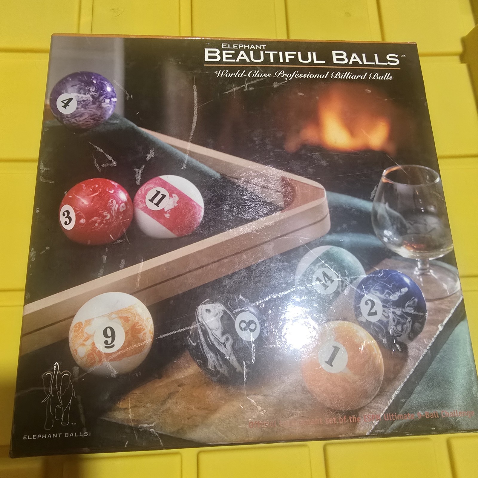 Elephant Beautiful Balls World Class Professional Billiard Balls