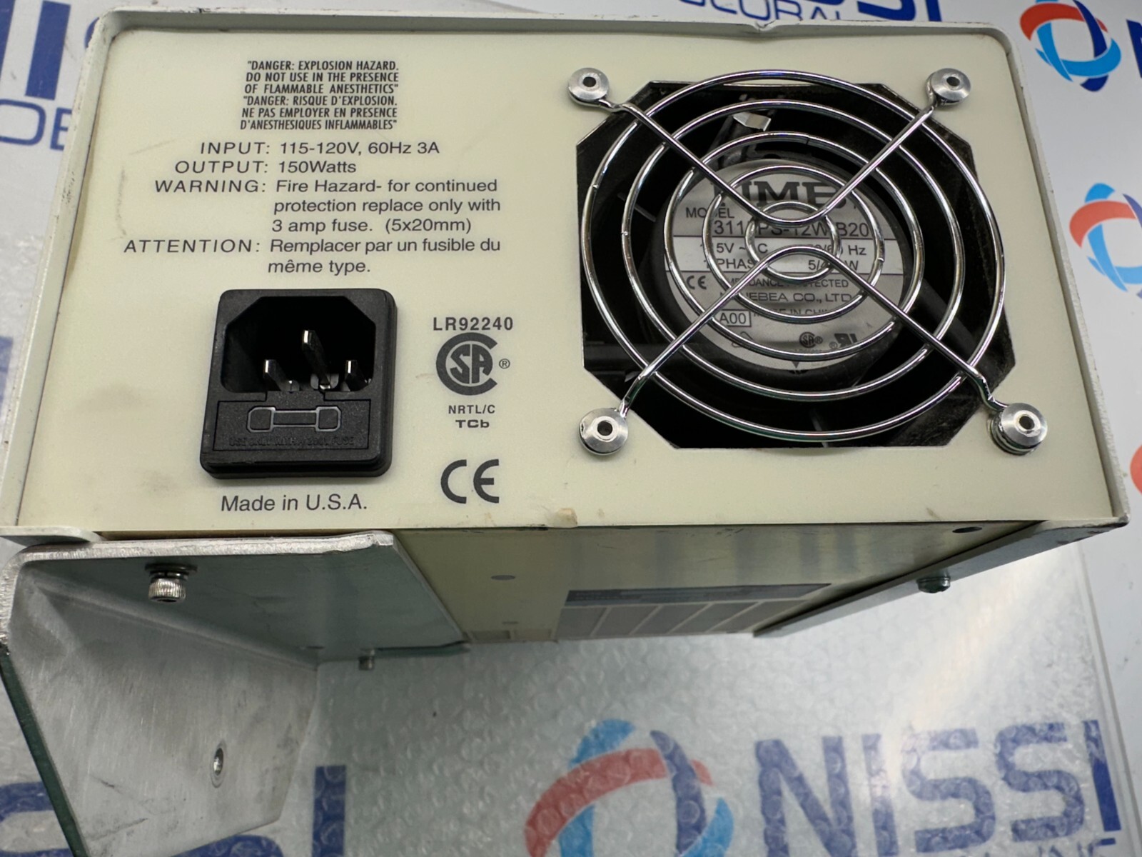 Schott ACE 1 Fiber Optic Light Source 115V Illuminator w/ EKE Lamp Model A20560