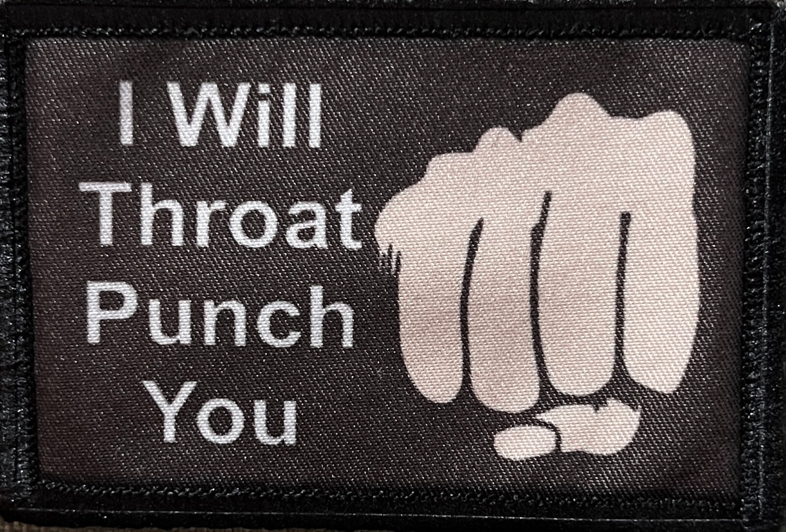 Snitches Get Stitches Morale Patch Military Tactical