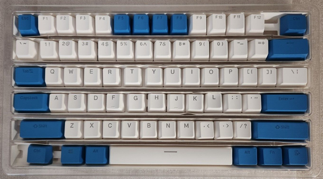 DROP Skylight Series Horizon Keycap Set, Doubleshot PBT Two Tone, Shine Through