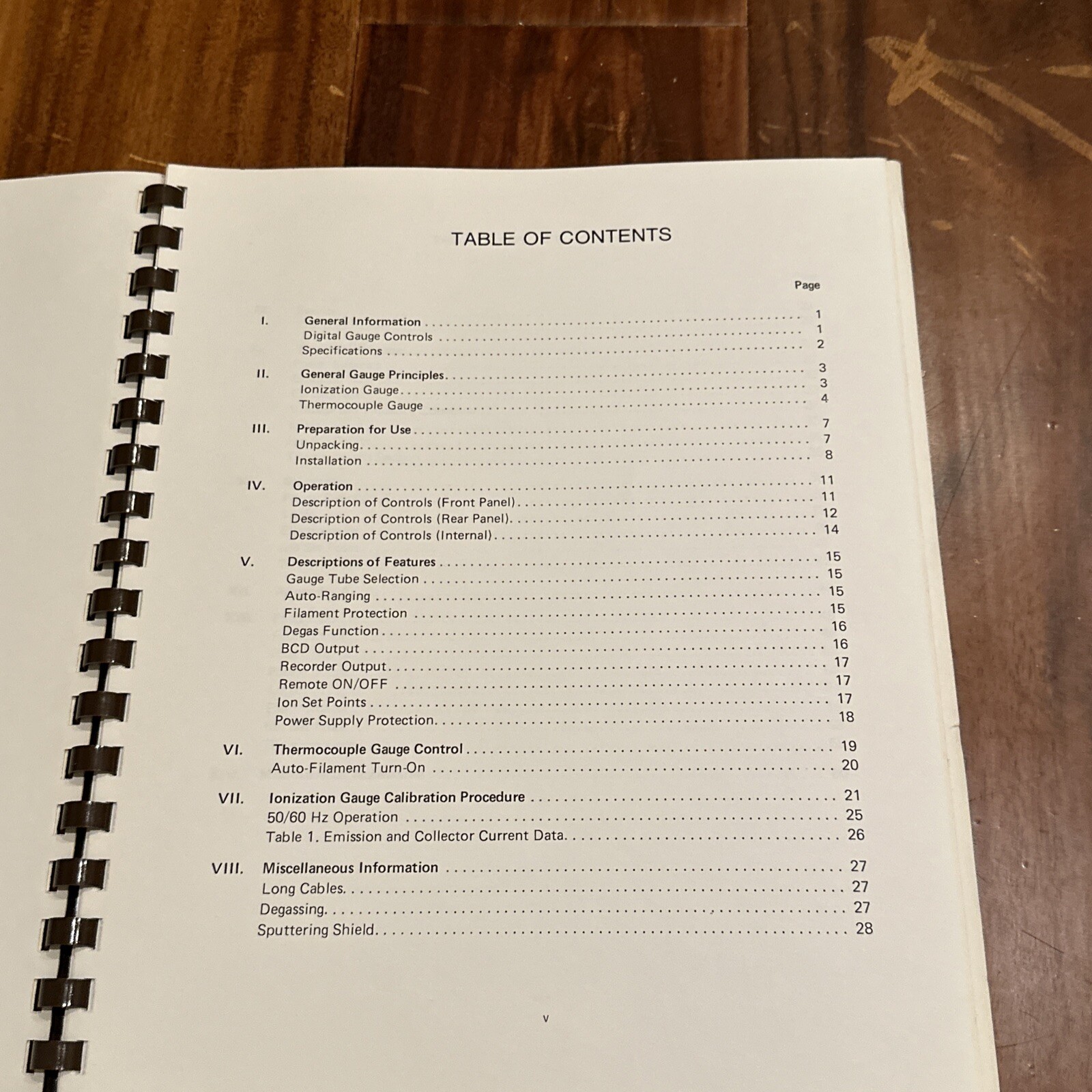 Varian 844/845 Digital Ionization Gauge Control Operating Instructions