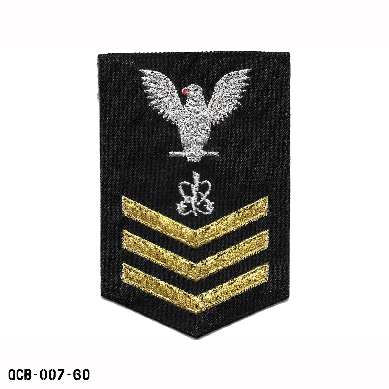 Electronics Warfare Tech Patch US Navy Petty Officer 1st Class E6 ~ Female ~ NEW