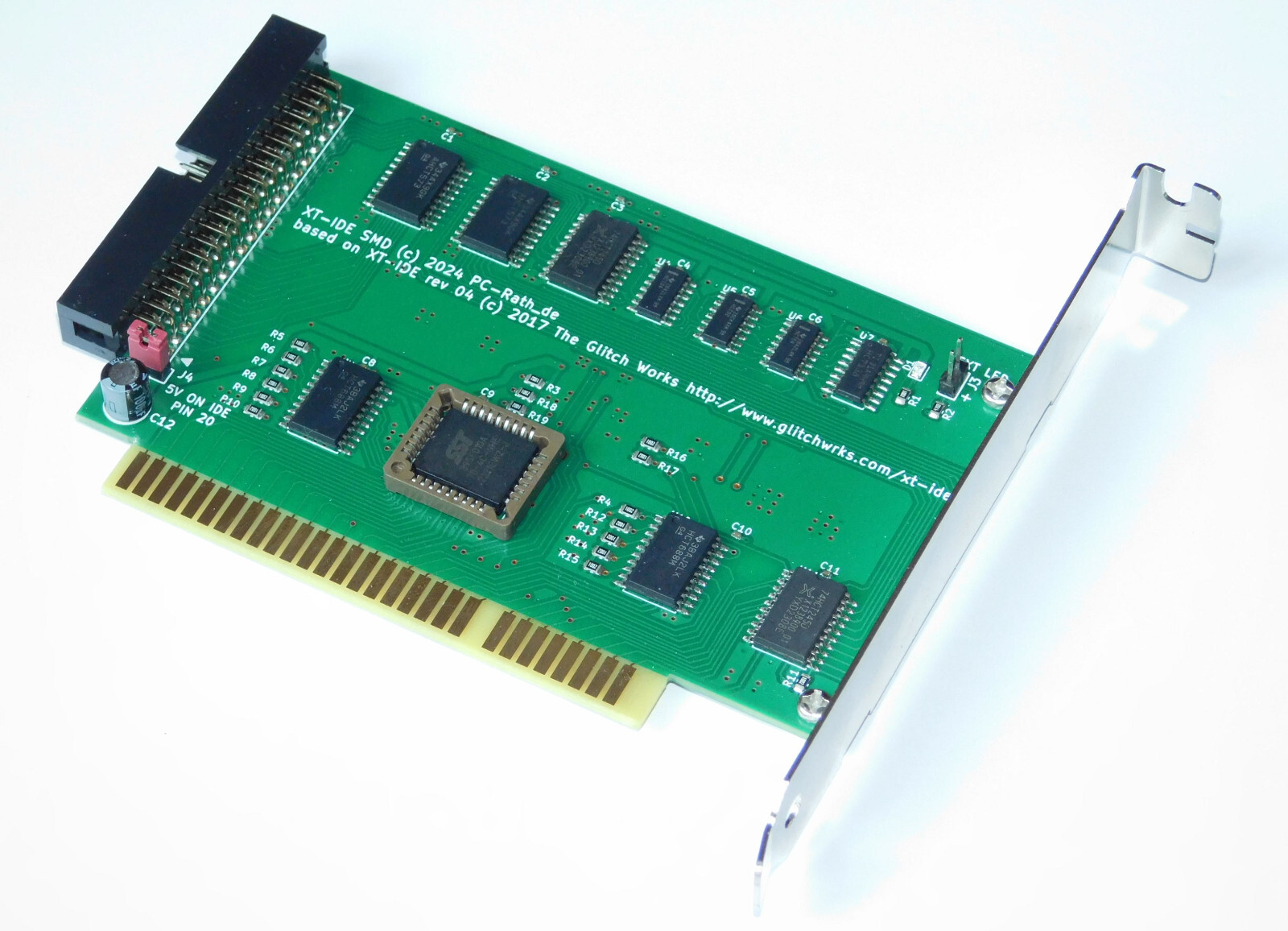 XT IDE Controller Platine Boot BIOS XT-IDE XTIDE HDD Festplatten Controller ISA