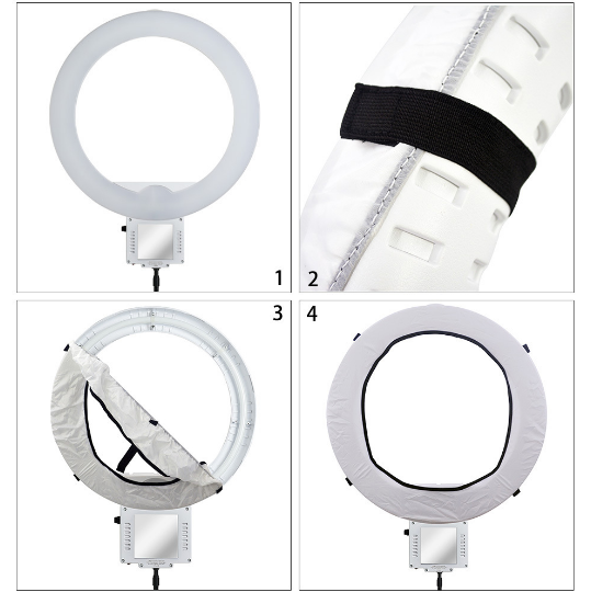 Camera Soft Light Cover 18 Inch Ring Light Cloth Light Diffuser Protective Cover