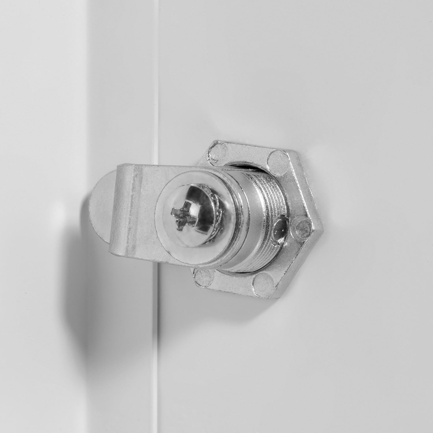 Premier FL-5000 12x24 Steel Flush Access Panel Keyed Latch White #R048