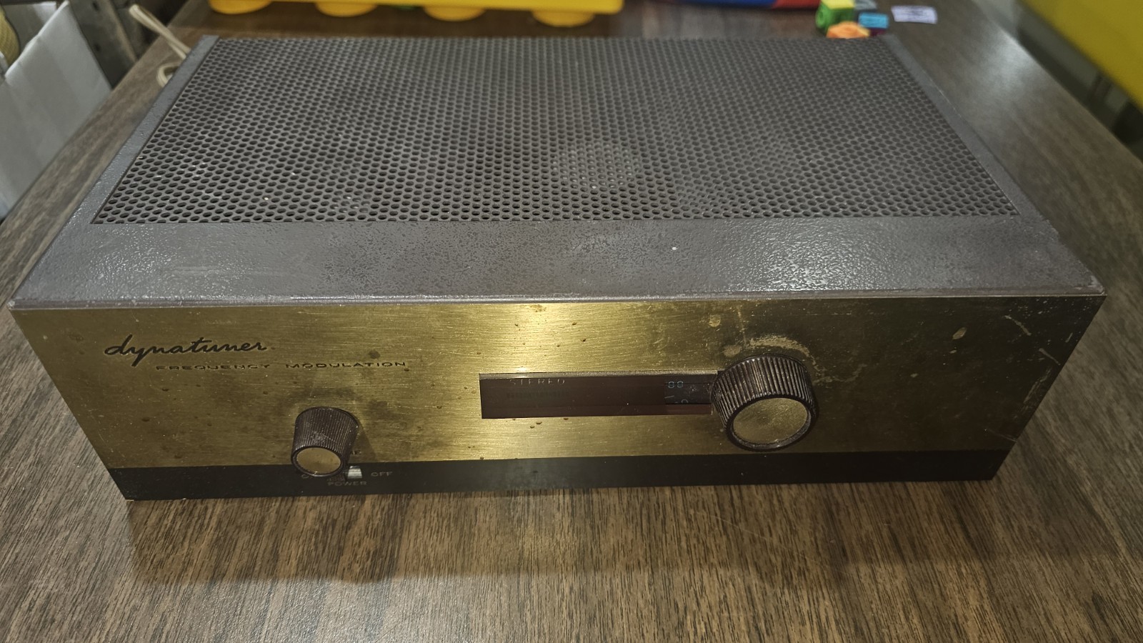Dynaco FM-1 Dynatuner Stereo Tube Tuner Radio - AS IS For Parts